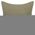 20" Green Cotton Throw Pillow Cover