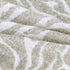 20" Ivory And Silver Throw Pillow Cover with Texture