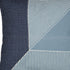 20" Blue And White Striped Cotton Throw Pillow Cover
