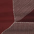 20" Red And White Striped Cotton Throw Pillow Cover
