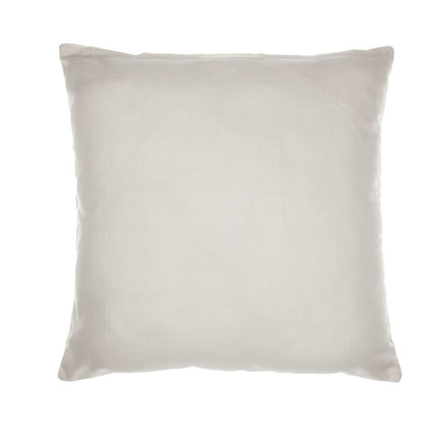 20" Gray Yellow And White Check Throw Pillow Cover