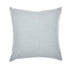20" Light Blue And Ivory Check Cotton Blend Throw Pillow Cover