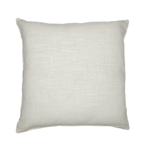 20" White And Black Check Cotton Blend Throw Pillow Cover