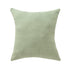 20" Green And Ivory Floral Cotton Throw Pillow Cover