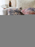 18" Navy Blue And Rust Medallion Throw Pillow Cover
