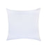 Set of Four 18" Yellow And White Chevron Cotton Throw Pillow Covers