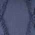 Set of Four 18" Denim Blue Diamond Cotton Throw Pillow Covers with Tufts