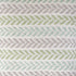 Set of Four 18" Green And Blue Chevron Cotton Throw Pillow Covers