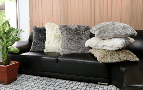 Set of Four 20" Taupe And Ivory Abstract Throw Pillow Covers