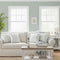Set of Four 20" Blue And White Striped Cotton Throw Pillow Covers