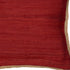 20" Red And Tan Beach Cotton Blend Throw Pillow Cover with Texture
