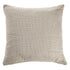 18" Cream And Beige Cotton Throw Pillow Cover