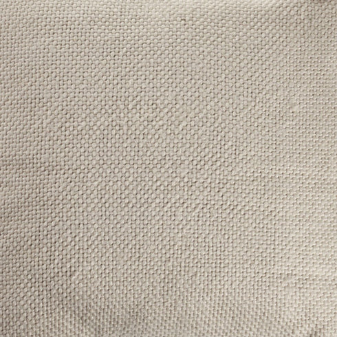18" Cream And Beige Cotton Throw Pillow Cover