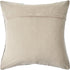 20" Gray And Brown Striped Faux Hide Throw Pillow Cover