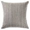 20" Gray Wool Blend Throw Pillow Cover
