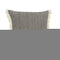 20" Gray Cotton Throw Pillow Cover