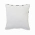 20" White And Black Geometric Cotton Throw Pillow Cover