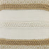 20" Tan And Ivory Throw Pillow Cover