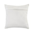 20" White And Blue Beach Striped Cotton Throw Pillow Cover