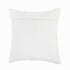 20" White And Yellow Striped Cotton Throw Pillow Cover