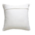 20" White And Red Striped Polyester Blend Throw Pillow Cover