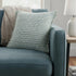 24" Blue And Green Geometric Throw Pillow Cover