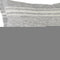 24" Gray And Ivory Striped Throw Pillow Cover