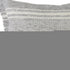 24" Gray And Ivory Striped Throw Pillow Cover