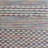 20" Cream Blue And Red Striped Cotton Blend Throw Pillow Cover
