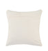 20" White Orange And Blue Geometric Cotton Throw Pillow Cover