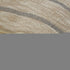 20" Tan And Gray Striped Cotton Blend Throw Pillow Cover with Fringe
