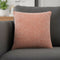 20" Orange And White Diamond Cotton Throw Pillow Cover