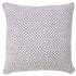 20" Gray And White Diamond Cotton Throw Pillow Cover