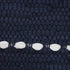 20" Navy Blue And White Beach Striped Cotton Blend Throw Pillow Cover
