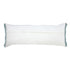 14" X 36" Blue Lumbar Cotton Throw Pillow Cover