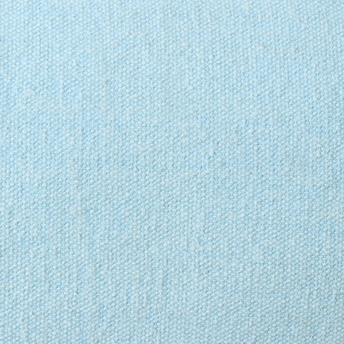 20" Blue Cotton Throw Pillow Cover