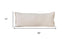 14" X 36" Beige Lumbar Cotton Throw Pillow Cover