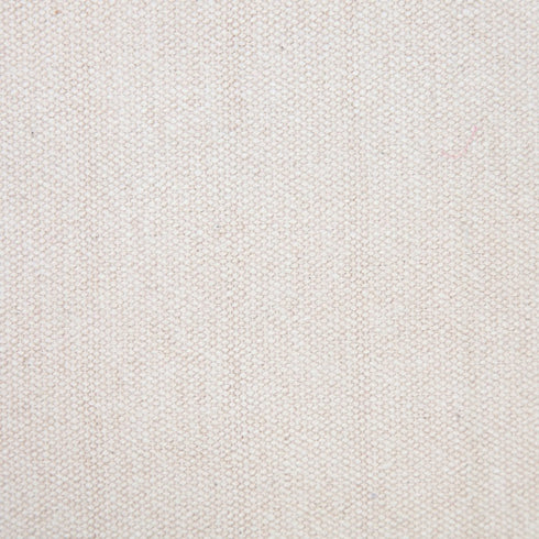20" Beige Cotton Throw Pillow Cover