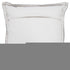 20" Black Cotton Throw Pillow Cover