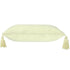 20" Yellow Cotton Throw Pillow Cover