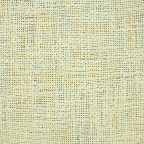 20" Yellow Cotton Throw Pillow Cover