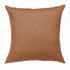 18" Brown Linen Throw Pillow Cover