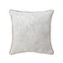 20" Ivory Slate Blue Terra Cotta And Sage Floral Cotton Throw Pillow Cover