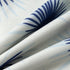 22" Navy Blue And White Floral Throw Pillow