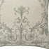 24" Sage And Ivory Damask Recycled Poly Linen Throw Pillow