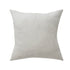 20" Blue And Ivory Floral Cotton Throw Pillow