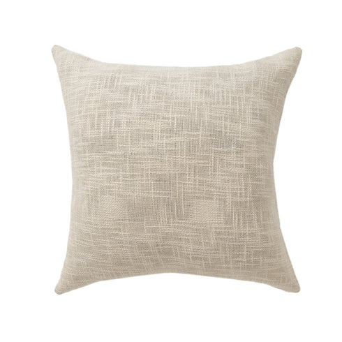 24" Ivory Slate Blue Terra Cotta And Sage Floral Cotton Throw Pillow