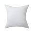 24" Blue And Ivory Striped Linen Blend Throw Pillow