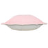 Set of Two 20" Pink Cotton Throw Pillows