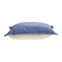 Set of Four 24" Blue Cotton Throw Pillows